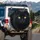 Black Cat Luminous Golden Eyes Deep Charcoal Fur - Wildlife Lover Everyday Gift Spare Tire Cover - 3