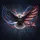 Bald Eagle American Flag - American Heritage Independence Day Freedom Celebration Gift Spare Tire Cover - 6