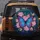 Butterfly Lotus Bloom Flowers - Outdoor Decor Gift for Garden Lover Spare Tire Cover - 5