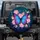 Butterfly Lotus Bloom Flowers - Outdoor Decor Gift for Garden Lover Spare Tire Cover - 1