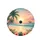 Tropical Beach Sunset Palm Trees Hibiscus Ocean - Home Decor Gift Spare Tire Cover - 4