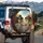 Skeletons Sunglasses Fedoras Highway - Travel Essentials for Road Trippers Spare Tire Cover - 3