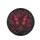Red Butterfly Roses Hearts Swirling Vines - Home Decor Gift for Butterfly Lover Spare Tire Cover - 4