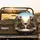 Roaring T-Rex Dinosaurs Purple Sunglasses Steering Wheel - Adventure Seeker Gift Spare Tire Cover - 2