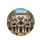 Three Schnauzer Dogs Vehicle Interior Sunny Landscape - Schnauzer Owner Travel Gift Spare Tire Cover - 4