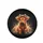 Baby Highland Calf Leopard Bow - Farmhouse Home Decor Gift for Cow Lover Spare Tire Cover - 4