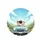 Joyous Couple Vintage Convertible Scenic Road Trip Grandparents Gift Spare Tire Cover - 4