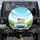 Joyous Couple Vintage Convertible Scenic Road Trip Grandparents Gift Spare Tire Cover - 1