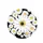 Black Field White Daisy Flower Cluster - Nature Lover Gift for Flower Lovers Spare Tire Cover - 4