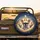 Chihuahuas Sparkling Golden Party Hats Celestial Night Sky Starbursts Shimmering Dust - Dog Lover Gift Spare Tire Cover - 2