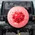 Overlapping Layered Pink Red Hearts Light Flares - Valentine's Day Gift for Her Spare Tire Cover - 1