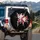Japanese Floral Chrysanthemum Daisy Multi Petal - Home Decor Gift Spare Tire Cover - 3