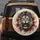 Roaring Lion Fangs Golden Eyes - Wildlife Lover Gift Vehicle Decor Spare Tire Cover - 5