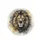 Majestic Lion Head Golden Mane Filigree Smoky Mist - Wildlife Lover Gift Spare Tire Cover - 4