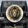 Majestic Lion Head Golden Mane Filigree Smoky Mist - Wildlife Lover Gift Spare Tire Cover - 1