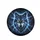 Majestic Wolf Head Golden Eyes Radiating Electric Blue Lightning - Wildlife Lover Gift Spare Tire Cover - 4