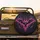 Neon Glowing Bat Creature Smoky Mist Gothic Fractal Dark Decor Gift Spare Tire Cover - 2
