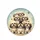 Six Fluffy Shih Tzu Dogs Dandelion Paw Prints Outdoor Journey - Gift for Dog Lovers Spare Tire Cover - 4