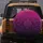 Fuchsia Magenta Deep Purple Damask Floral Blooming Botanical - Luxury Lifestyle Gift Spare Tire Cover - 5