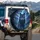 Powerful Majestic Wolf Electric Lightning Storm - Wildlife Lover Gift for Wolf Lover Spare Tire Cover - 3