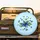 Blueberry Vine White Flower Cluster - Nature Lover Everyday Decor Gift Spare Tire Cover - 2