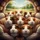 Seven Diverse Guinea Pigs Group Adventure Landscape - Animal Lover Gift Spare Tire Cover - 6