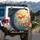 Graceful Goldfish Flowing Fins Aquatic Plants Underwater World - Gift for Aquatic Life Lovers Spare Tire Cover - 3