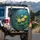 Water Lilies and Lily Pads Pond Surface Reflection - Nature Lover Outdoor Decor Spare Tire Cover - 3