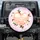 Glowing Peach Heart Happy Birthday Cherry Blossoms - Celebration Gift Spare Tire Cover - 1