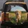 Fluffy Golden Retriever Puppy Running Sunlit Green Grass Landscape - Pet Lover Gift Spare Tire Cover - 5
