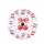 Red Cherries Tied Bow Pastel Checkerboard Home Decor Gift Spare Tire Cover - 4