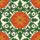 Poppy Flowers Intertwining Leaves - Home Decor Gift Spare Tire Cover - 6