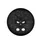 Black Cat Face White Eyes Paws - Cat Lover Gift Spare Tire Cover - 4
