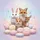Rabbit Fox Fawn Fairy Tale Woodland Wildlife Lover Gift Spare Tire Cover - 6
