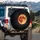 Full Moon Craters Radiant Glow Shimmering Stars - Deep Cosmic Night Sky Explorer Gift Spare Tire Cover - 3