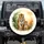 Majestic Adult Tiger Cub Direct Gaze Jungle Foliage Scene - Wildlife Lover Gift Spare Tire Cover - 1