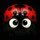 Expressive Ladybug Face Red Spotted Carapace - Wildlife Lover Outdoor Decor Gift Spare Tire Cover - 6