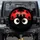 Expressive Ladybug Face Red Spotted Carapace - Wildlife Lover Outdoor Decor Gift Spare Tire Cover - 1