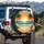 Tropical Paradise Island Sunset Palm Trees Ocean - Vehicle Decor Gift Spare Tire Cover - 3
