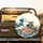 Raccoon Sushi Japanese Ocean Wave Fishing Boat - Foodie Wildlife Lover Gift Spare Tire Cover - 2