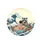 Raccoon Sushi Japanese Ocean Wave Fishing Boat - Foodie Wildlife Lover Gift Spare Tire Cover - 4