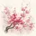 Vibrant Pink Cherry Blossom Branches Petals Spring Decor Gift Spare Tire Cover - 6