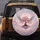 Cherry Blossom Angel Wings Celestial Moon Sky - Celestial Gift Spare Tire Cover - 5