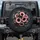 Rose Pink Large Sunflowers Black Butterflies Floral Home Decor Gift for Nature Lover Spare Tire Cover - 1