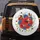Red Poppies Monarch Butterflies Bumblebee Flowers - Wildlife Lover Gift Spare Tire Cover - 5