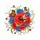 Red Poppies Monarch Butterflies Bumblebee Flowers - Wildlife Lover Gift Spare Tire Cover - 6