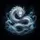 White Eastern Dragon Coiled Serpent - Ancient Mythology Lover Gift Spare Tire Cover - 6