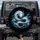 White Eastern Dragon Coiled Serpent - Ancient Mythology Lover Gift Spare Tire Cover - 1