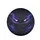 Purple Eyes Furrowed Brows Downturned Mouth Swirling Energy Tendrils - Fantasy Vehicle Accessory Spare Tire Cover - 4