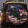 Majestic Soaring Bald Eagle Flowing American Flag - Independence Day Patriotic Gift Spare Tire Cover - 5